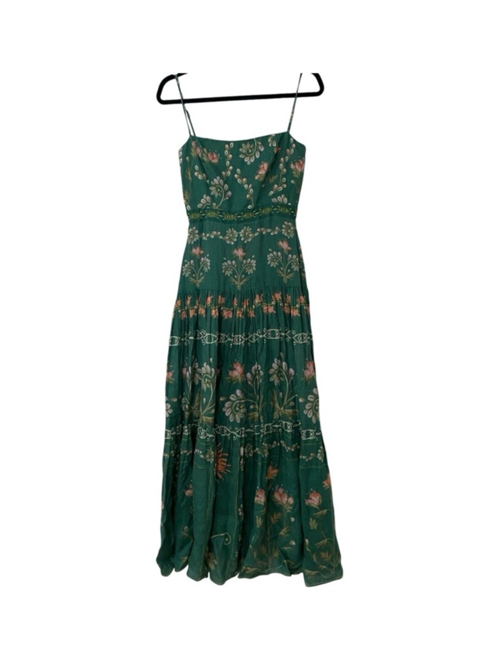 Agua Bendita Green Maxi Dress - Picture 5 of 6